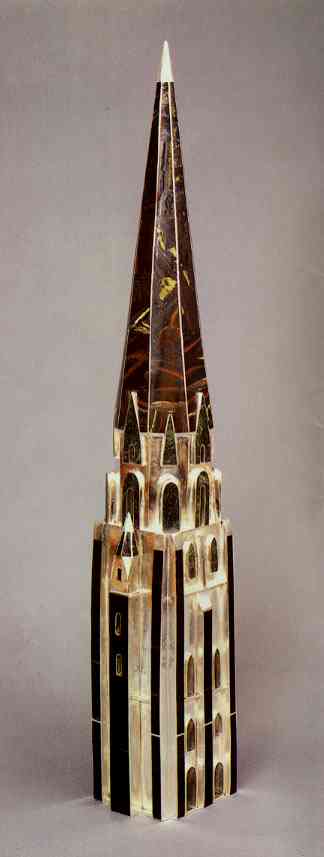 clocher vieux de la Cathédrale de Chartres par Goudji